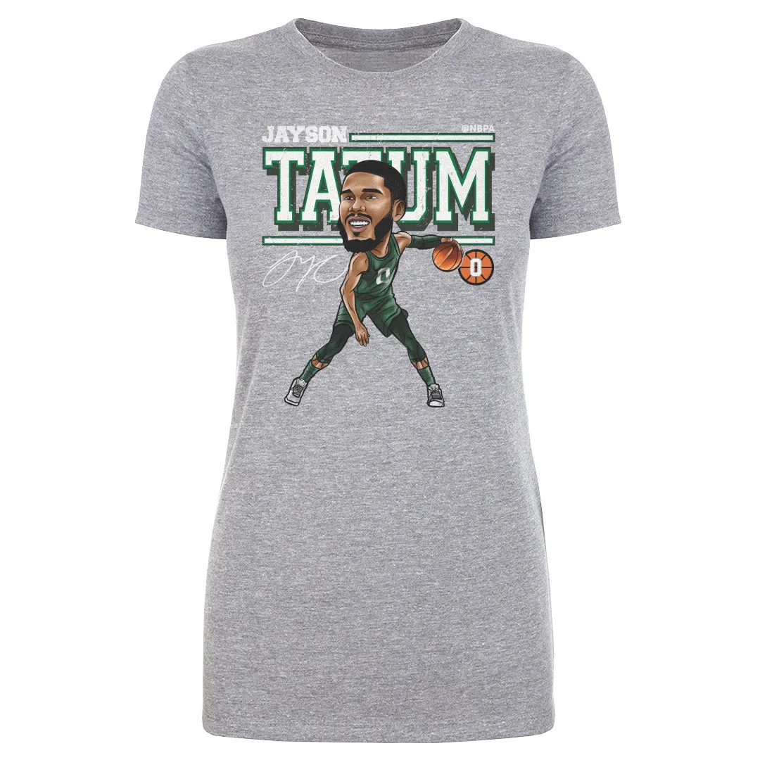 Jayson Tatum Cartoon WHT sold by 500 Level product image thumbnail 2