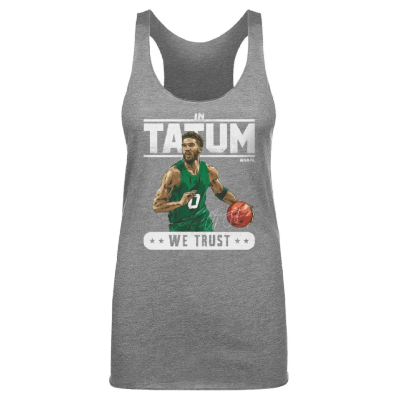 Jayson Tatum Boston Trust WHT sold by 500 Level