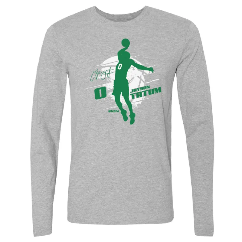 Jayson Tatum Boston Silhouette WHT sold by 500 Level