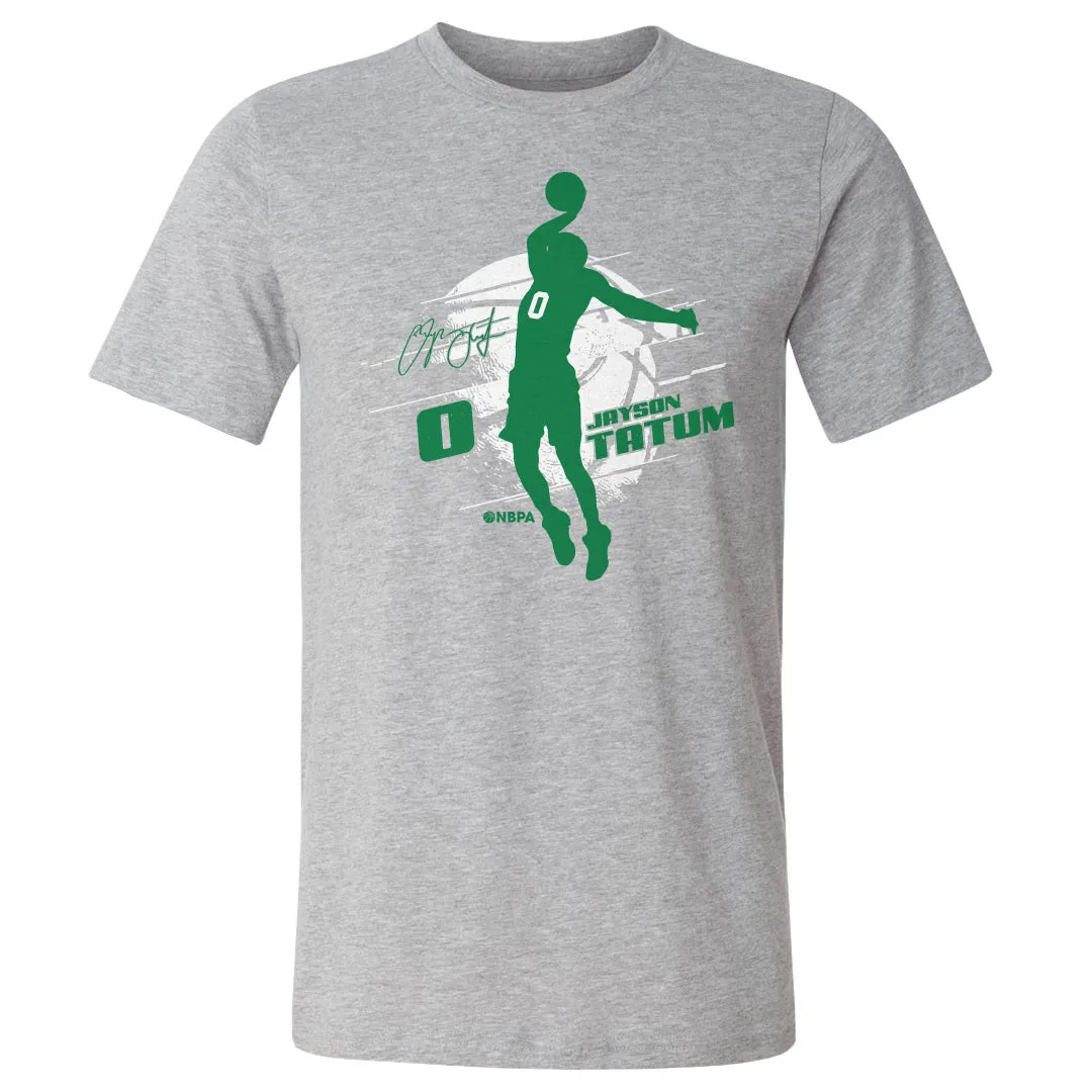 Jayson Tatum Boston Silhouette WHT sold by 500 Level