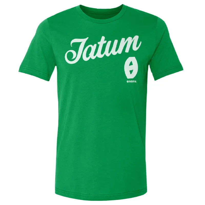 Jayson Tatum Boston Script WHT sold by 500 Level