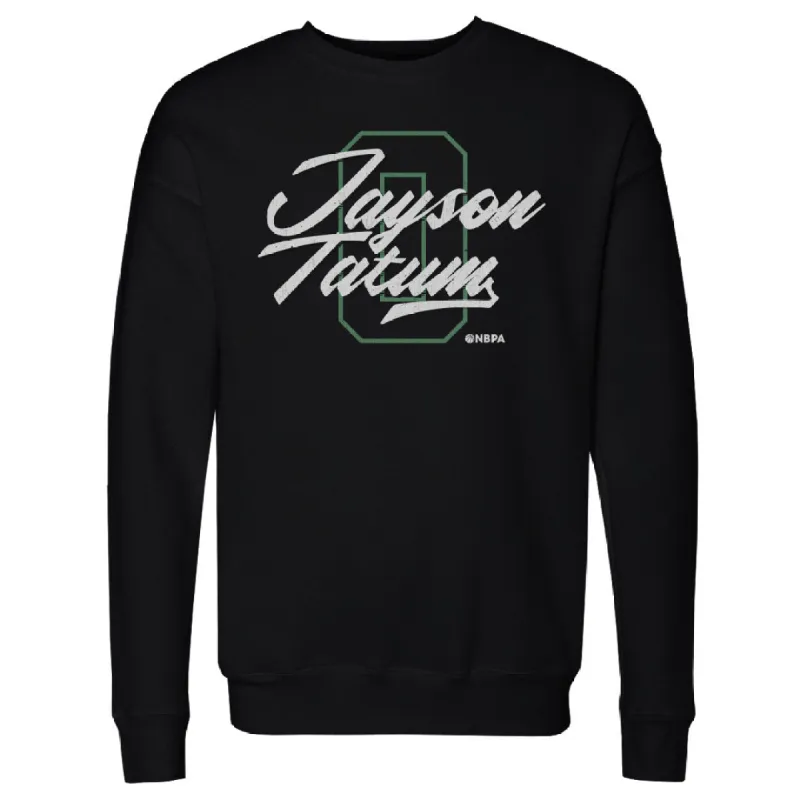 Jayson Tatum Boston Number Script WHT sold by 500 Level