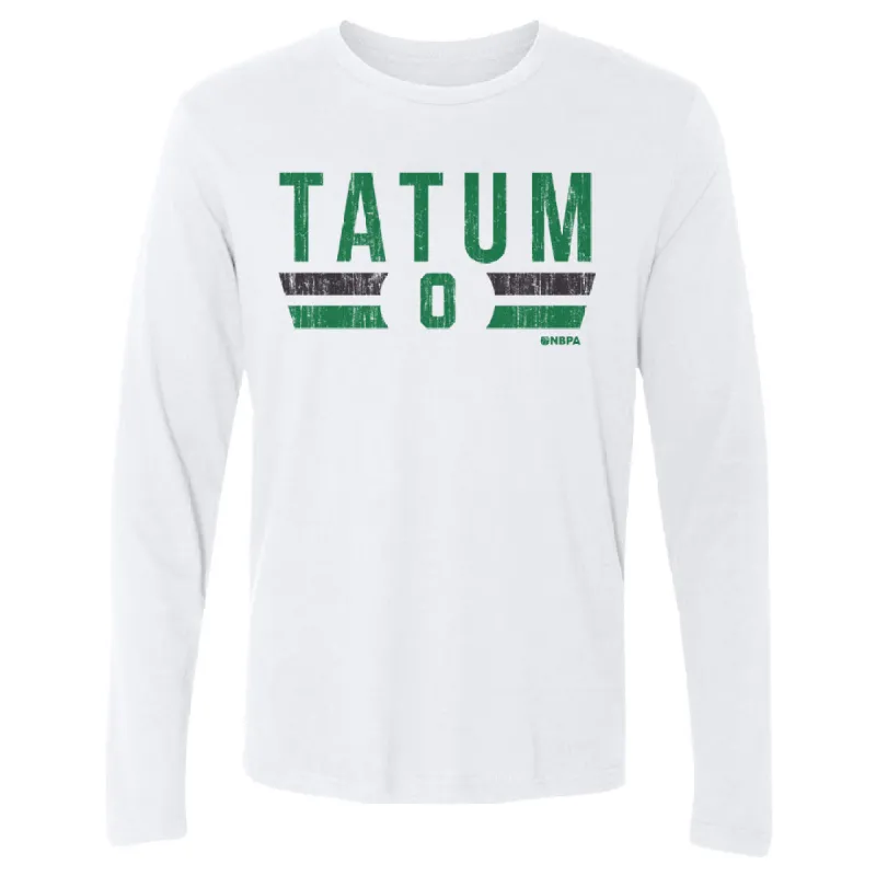 Jayson Tatum Boston Font G sold by 500 Level