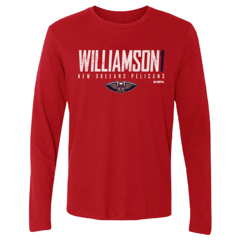 Zion Williamson New Orleans Pelicans Elite WHT sold by 500 Level