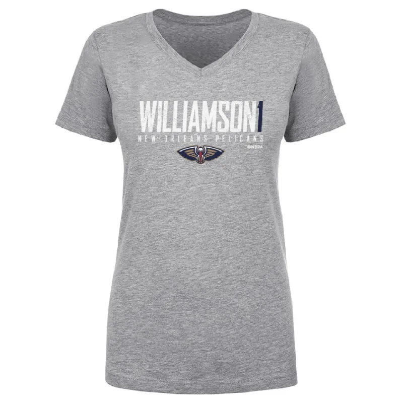 Zion Williamson New Orleans Pelicans Elite WHT sold by 500 Level