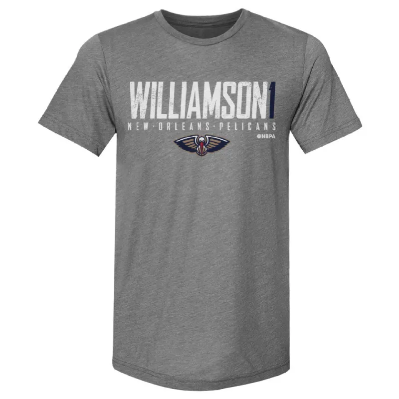 Zion Williamson New Orleans Pelicans Elite WHT sold by 500 Level
