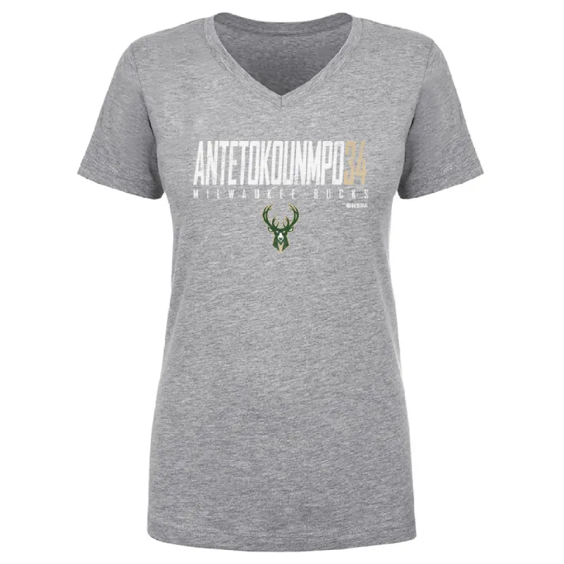 Giannis Antetokounmpo Milwaukee Bucks Elite WHT sold by 500 Level