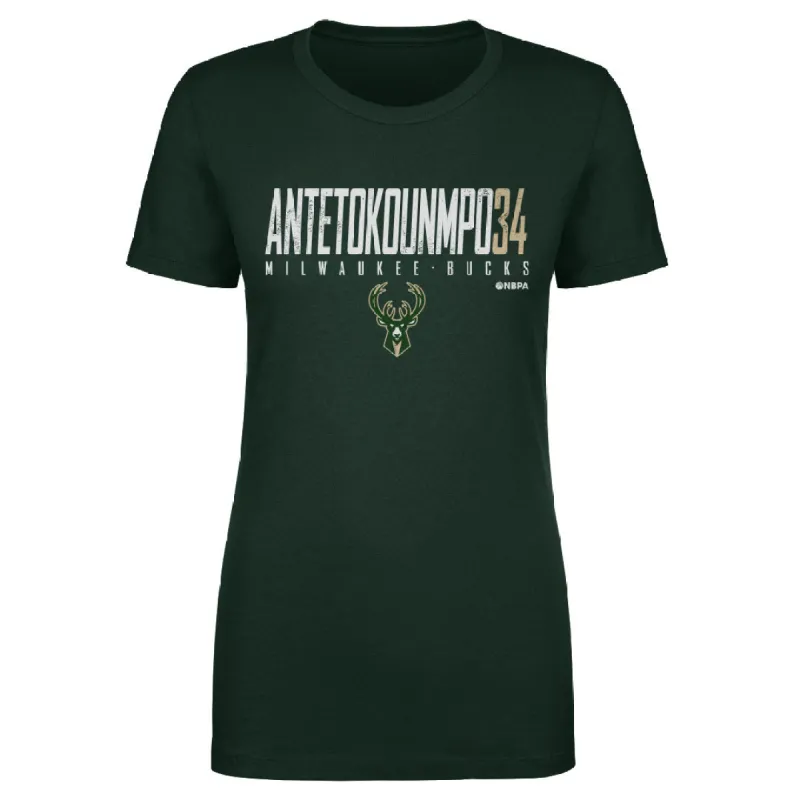 Giannis Antetokounmpo Milwaukee Bucks Elite WHT sold by 500 Level