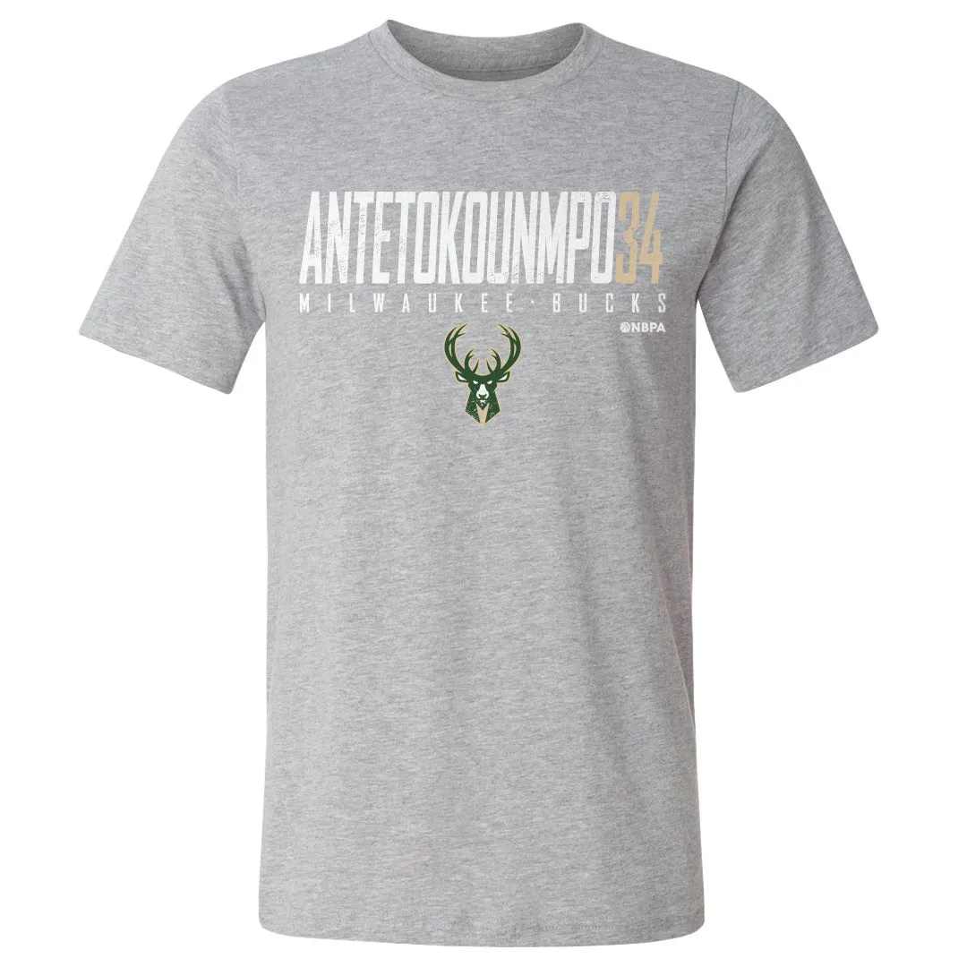 Giannis Antetokounmpo Milwaukee Bucks Elite WHT sold by 500 Level