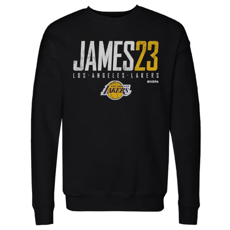 LeBron James Los Angeles Lakers Elite WHT sold by 500 Level