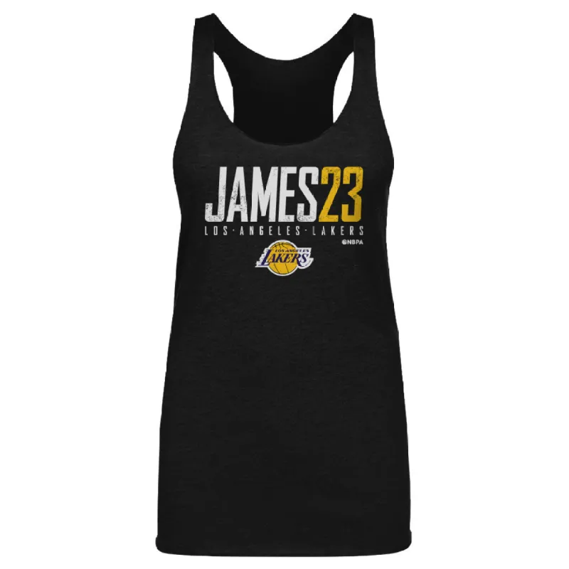 LeBron James Los Angeles Lakers Elite WHT sold by 500 Level