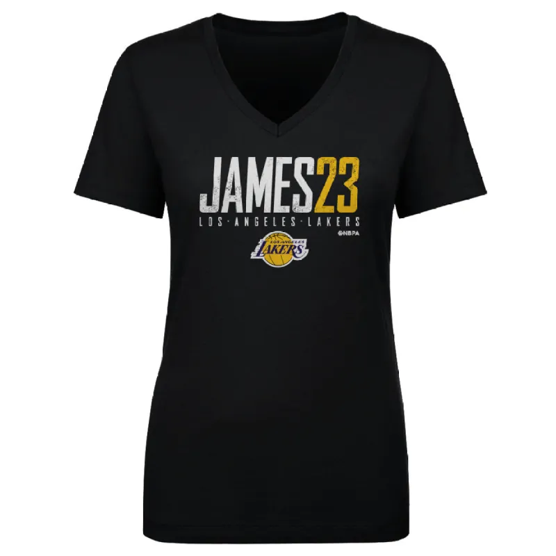 LeBron James Los Angeles Lakers Elite WHT made by 500 Level