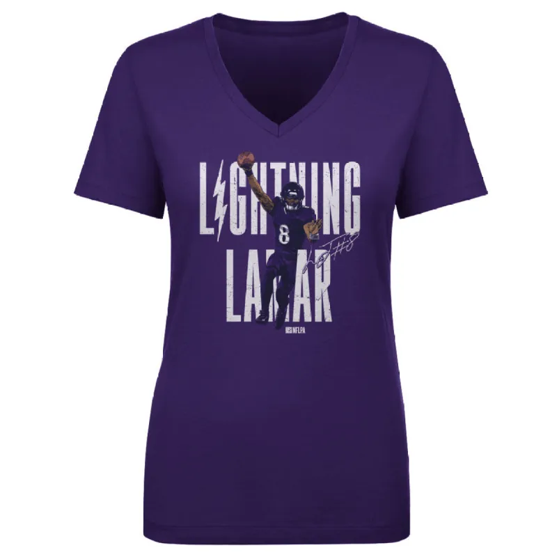 Lamar Jackson Baltimore Touchdown Leap WHT sold by 500 Level