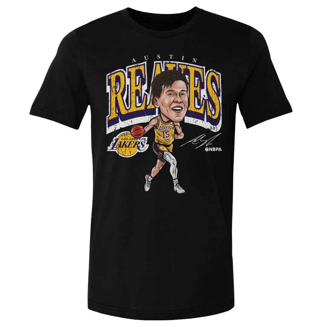 Austin Reaves Los Angeles Lakers Cartoon WHT sold by 500 Level product image thumbnail 3