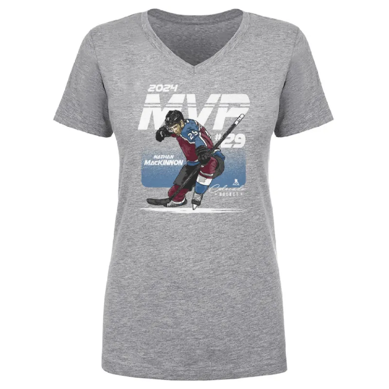 Nathan MacKinnon Colorado MVP WHT sold by 500 Level