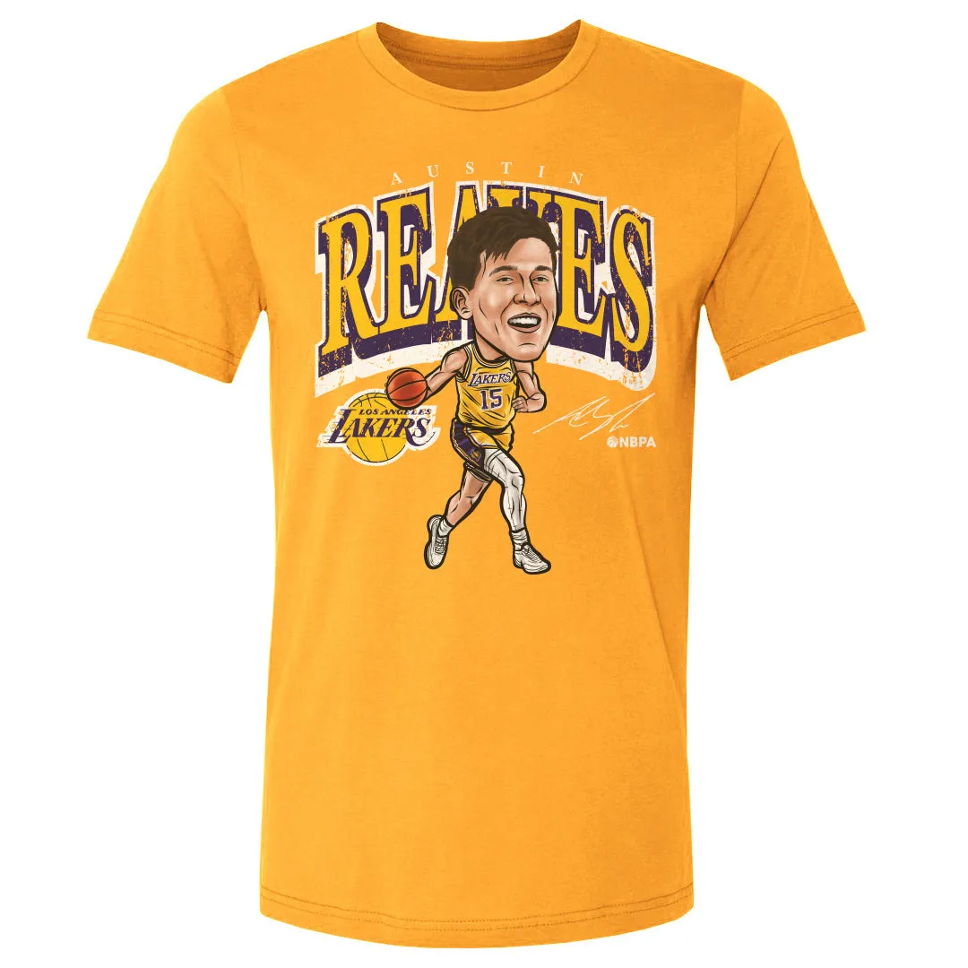 Austin Reaves Los Angeles Lakers Cartoon WHT sold by 500 Level