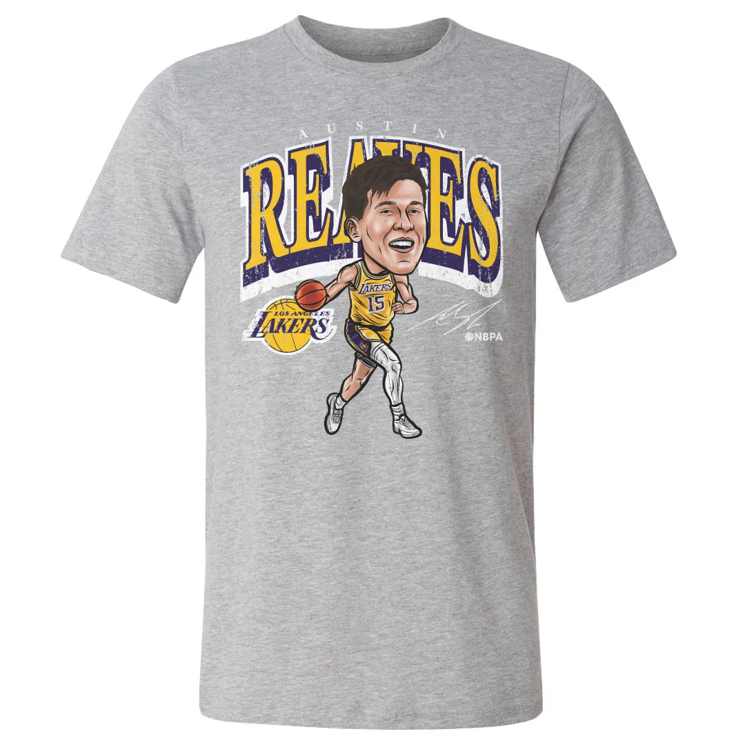 Austin Reaves Los Angeles Lakers Cartoon WHT sold by 500 Level product image thumbnail 2
