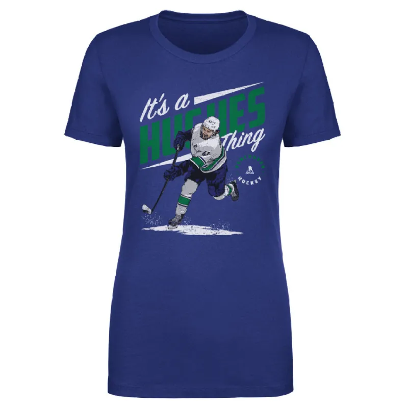 Quinn Hughes Vancouver Hughes Thing WHT sold by 500 Level