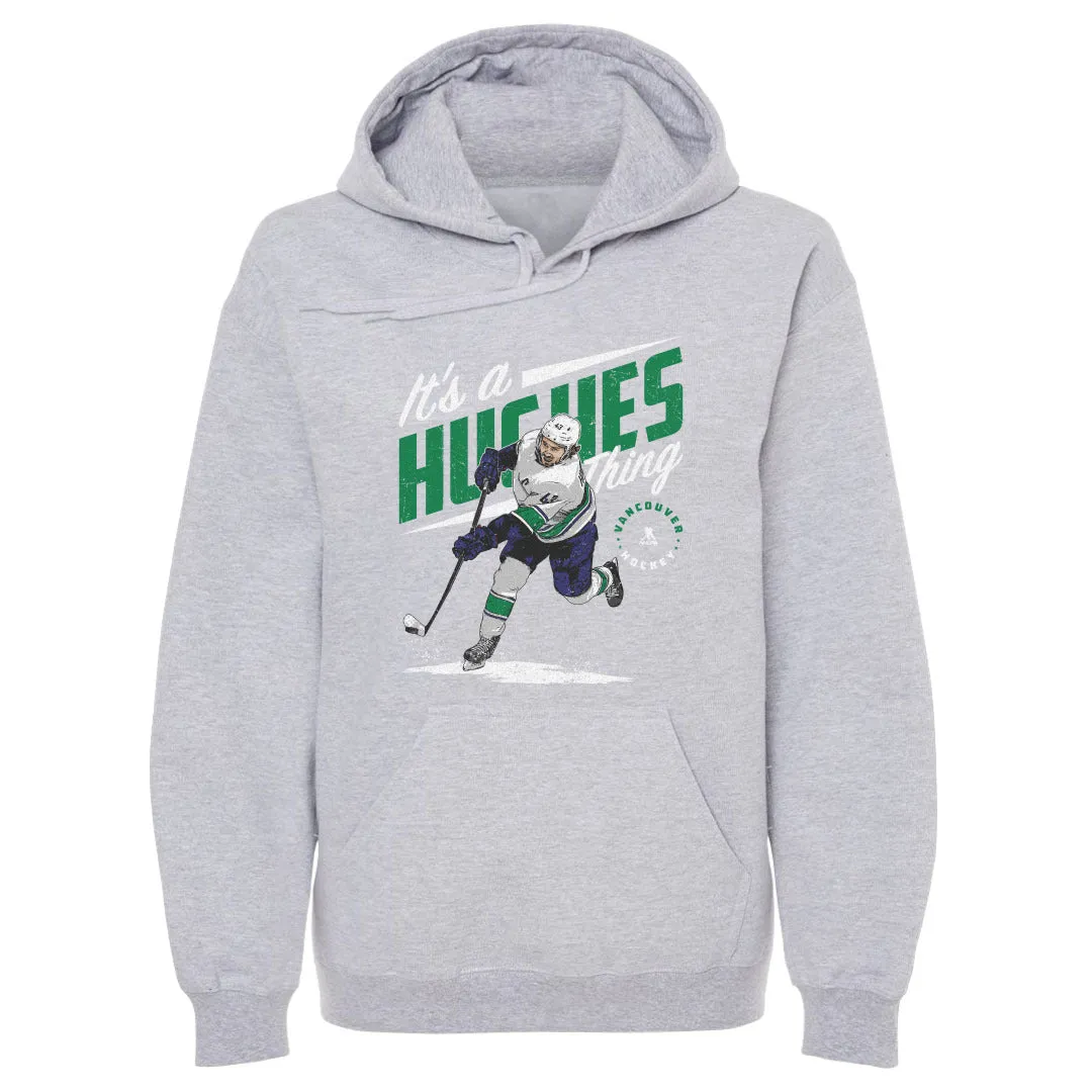 Quinn Hughes Vancouver Hughes Thing WHT sold by 500 Level product image thumbnail 2