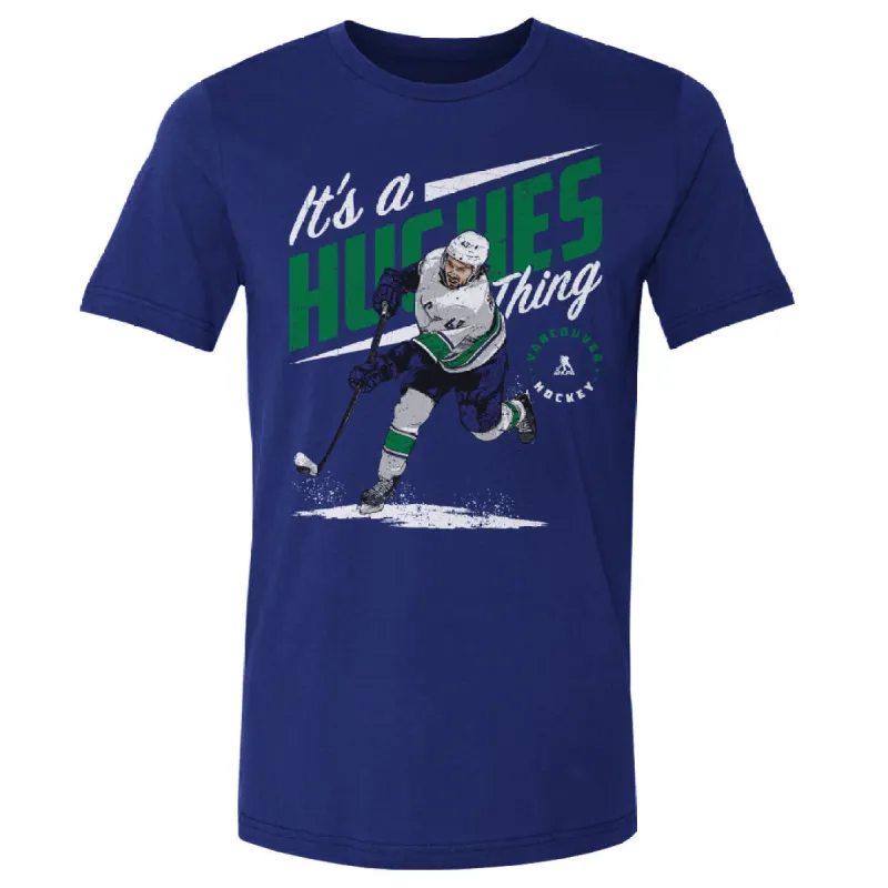Quinn Hughes Vancouver Hughes Thing WHT sold by 500 Level
