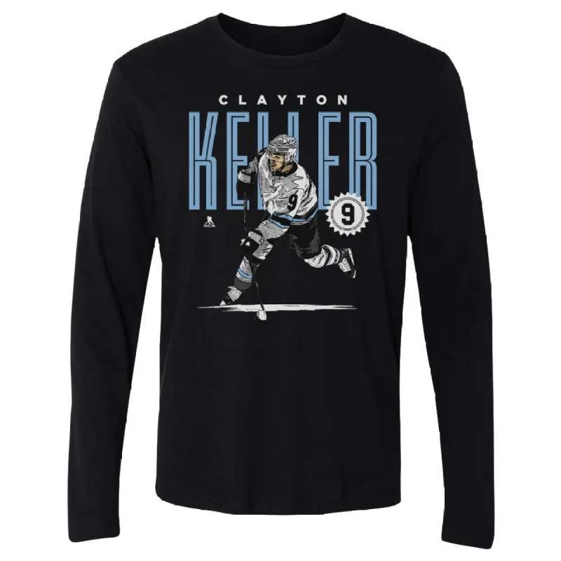 Clayton Keller Utah Card WHT sold by 500 Level