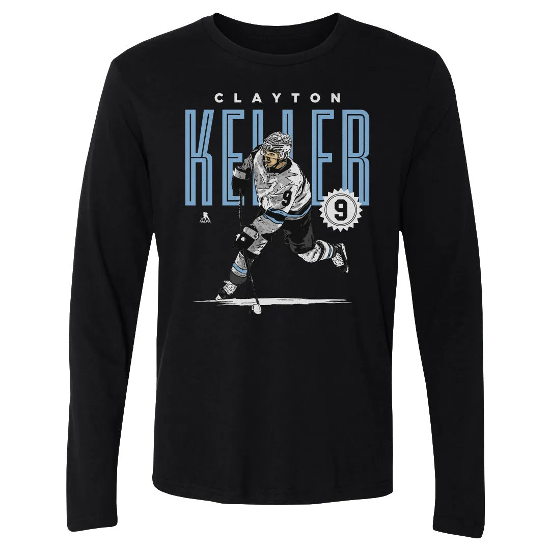 Clayton Keller Utah Card WHT sold by 500 Level