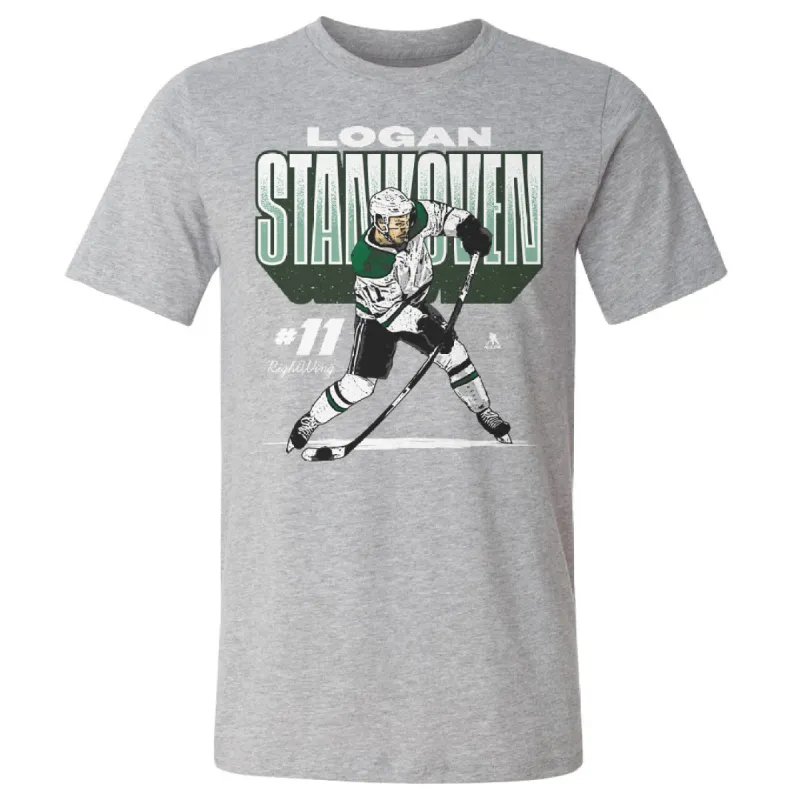 Logan Stankoven Dallas Poster WHT sold by 500 Level