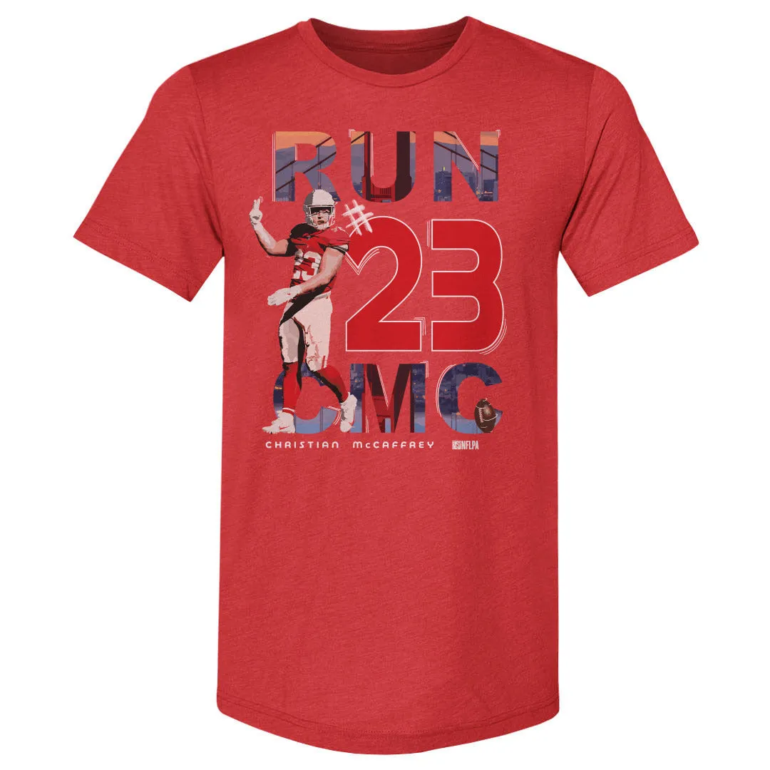 Christian McCaffrey San Francisco Walk Out WHT sold by 500 Level product image thumbnail 2