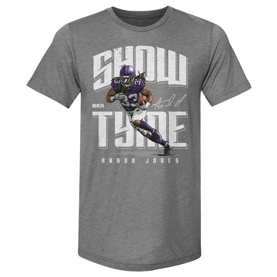 Aaron Jones Minnesota Show Tyme WHT sold by 500 Level product image thumbnail 2