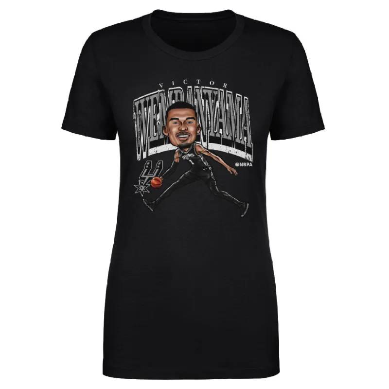 Victor Wembanyama San Antonio Spurs Cartoon WHT sold by 500 Level