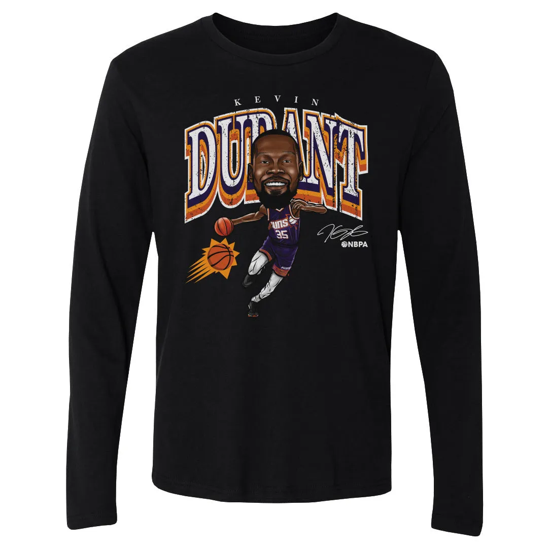 Kevin Durant Phoenix Suns Cartoon WHT sold by 500 Level