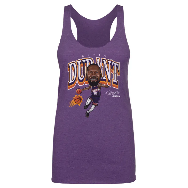 Kevin Durant Phoenix Suns Cartoon WHT sold by 500 Level