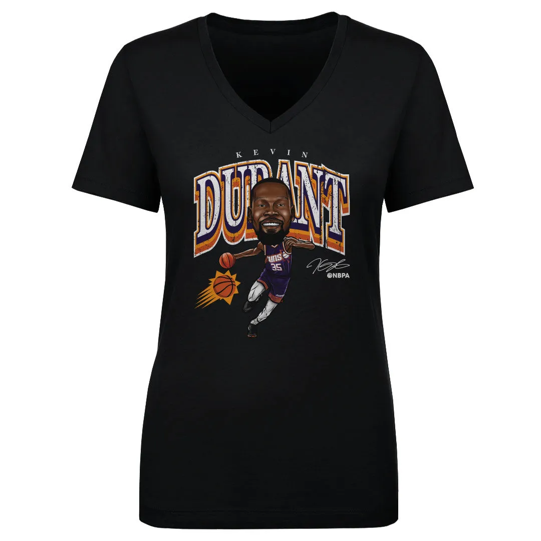 Kevin Durant Phoenix Suns Cartoon WHT sold by 500 Level