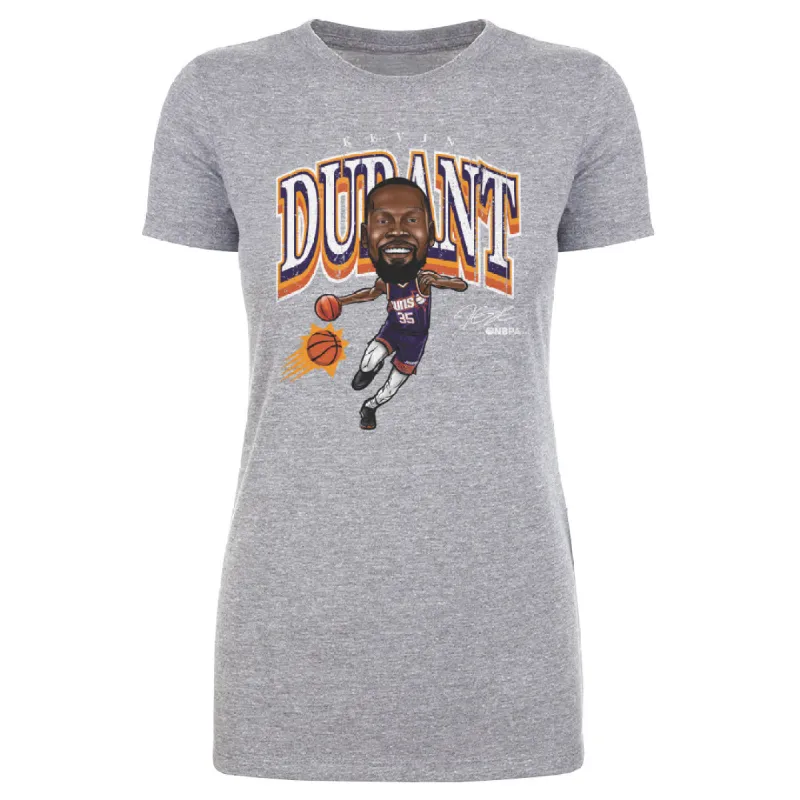Kevin Durant Phoenix Suns Cartoon WHT sold by 500 Level