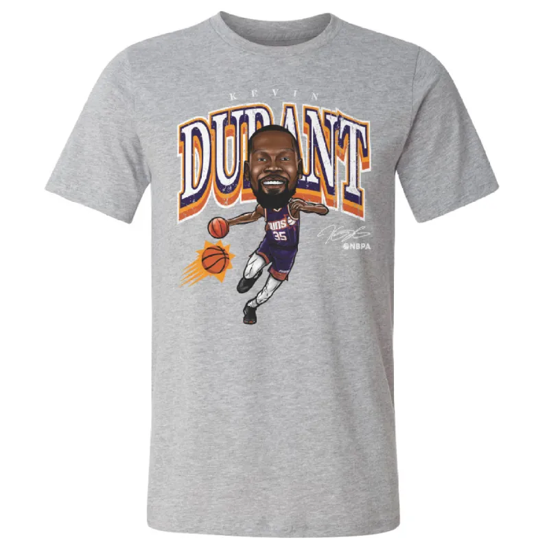 Kevin Durant Phoenix Suns Cartoon WHT sold by 500 Level