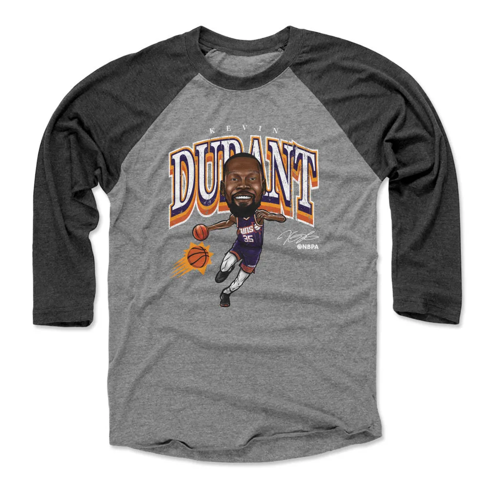 Kevin Durant Phoenix Suns Cartoon WHT sold by 500 Level