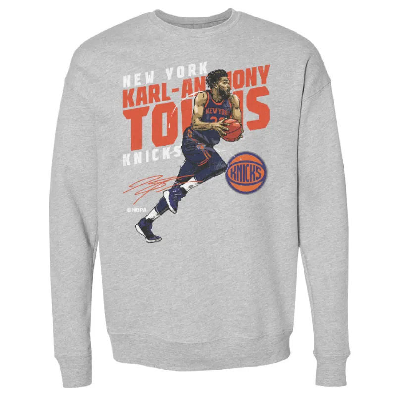 Karl-Anthony Towns New York Knicks Slant WHT sold by 500 Level