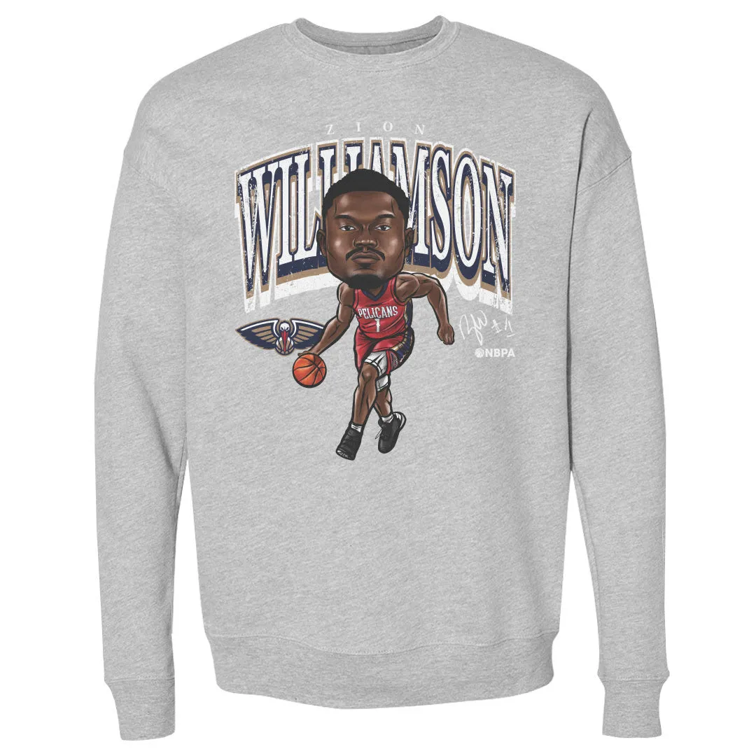 Zion Williamson New Orleans Pelicans Cartoon WHT sold by 500 Level
