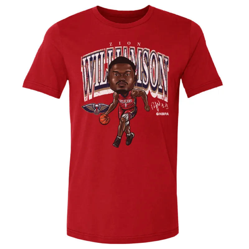 Zion Williamson New Orleans Pelicans Cartoon WHT sold by 500 Level