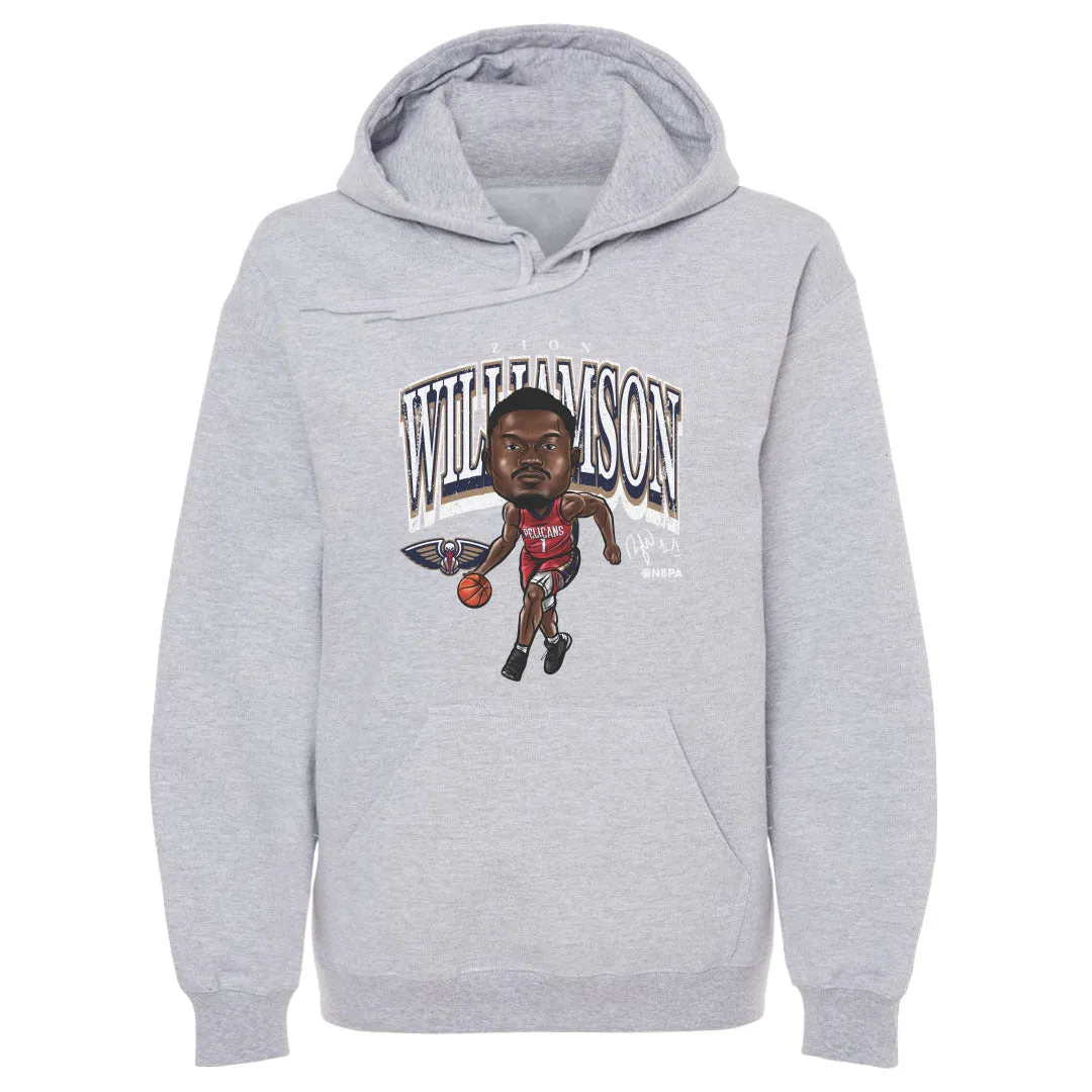 Zion Williamson New Orleans Pelicans Cartoon WHT sold by 500 Level