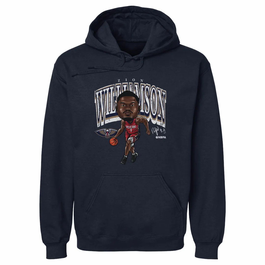 Zion Williamson New Orleans Pelicans Cartoon WHT sold by 500 Level product image thumbnail 3