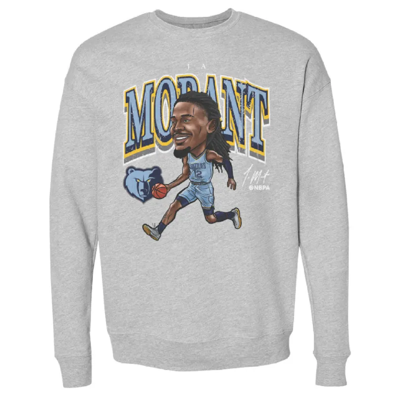 Ja Morant Memphis Grizzlies Cartoon WHT sold by 500 Level