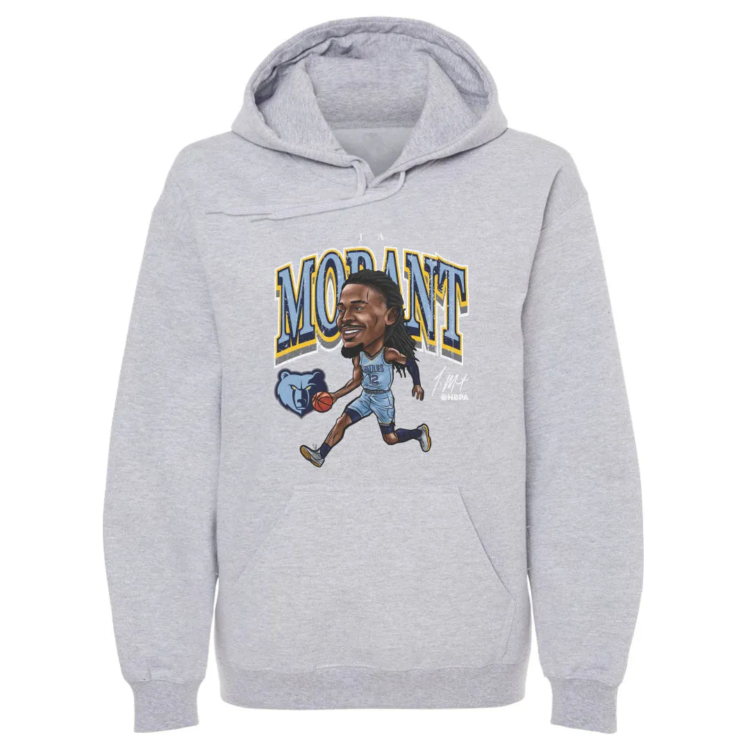 Ja Morant Memphis Grizzlies Cartoon WHT sold by 500 Level product image thumbnail 2