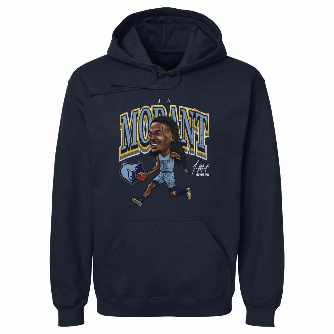 Ja Morant Memphis Grizzlies Cartoon WHT sold by 500 Level