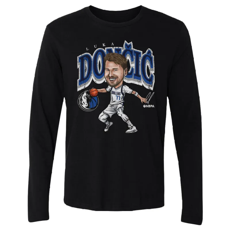 Luka Doncic Dallas Mavericks Cartoon WHT sold by 500 Level