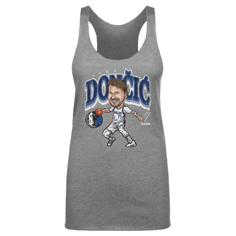 Luka Doncic Dallas Mavericks Cartoon WHT sold by 500 Level