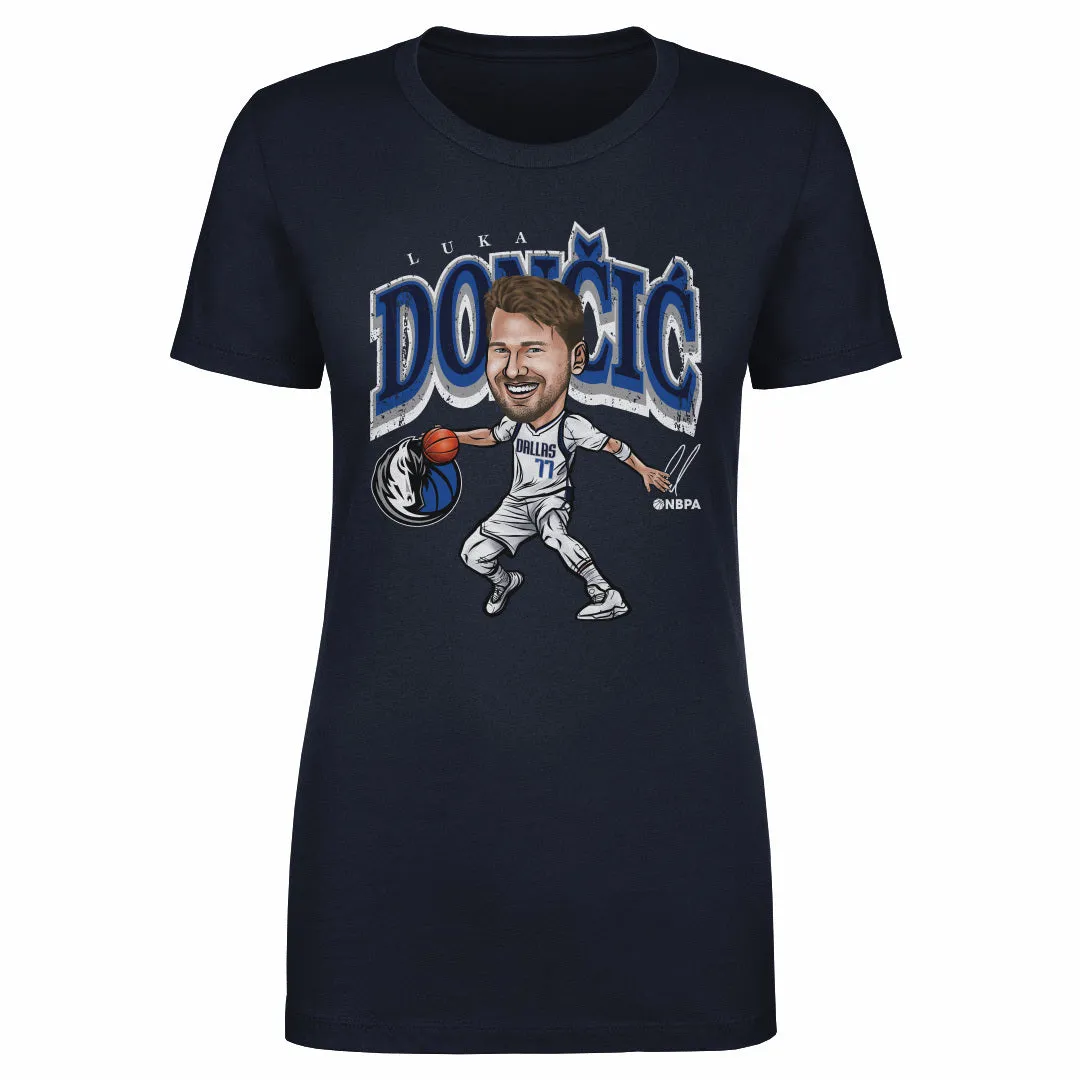 Luka Doncic Dallas Mavericks Cartoon WHT sold by 500 Level product image thumbnail 2