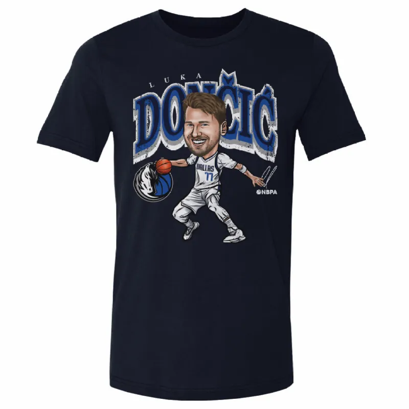 Luka Doncic Dallas Mavericks Cartoon WHT sold by 500 Level