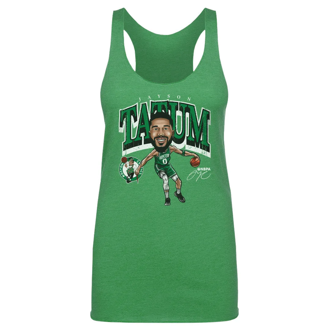 Jayson Tatum Boston Celtics Cartoon WHT sold by 500 Level product image thumbnail 3