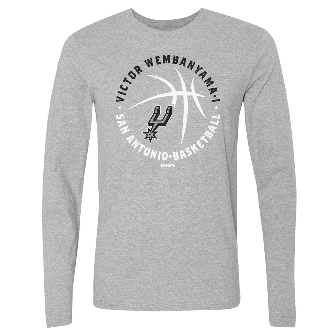 Victor Wembanyama San Antonio Spurs Player Ball WHT sold by 500 Level